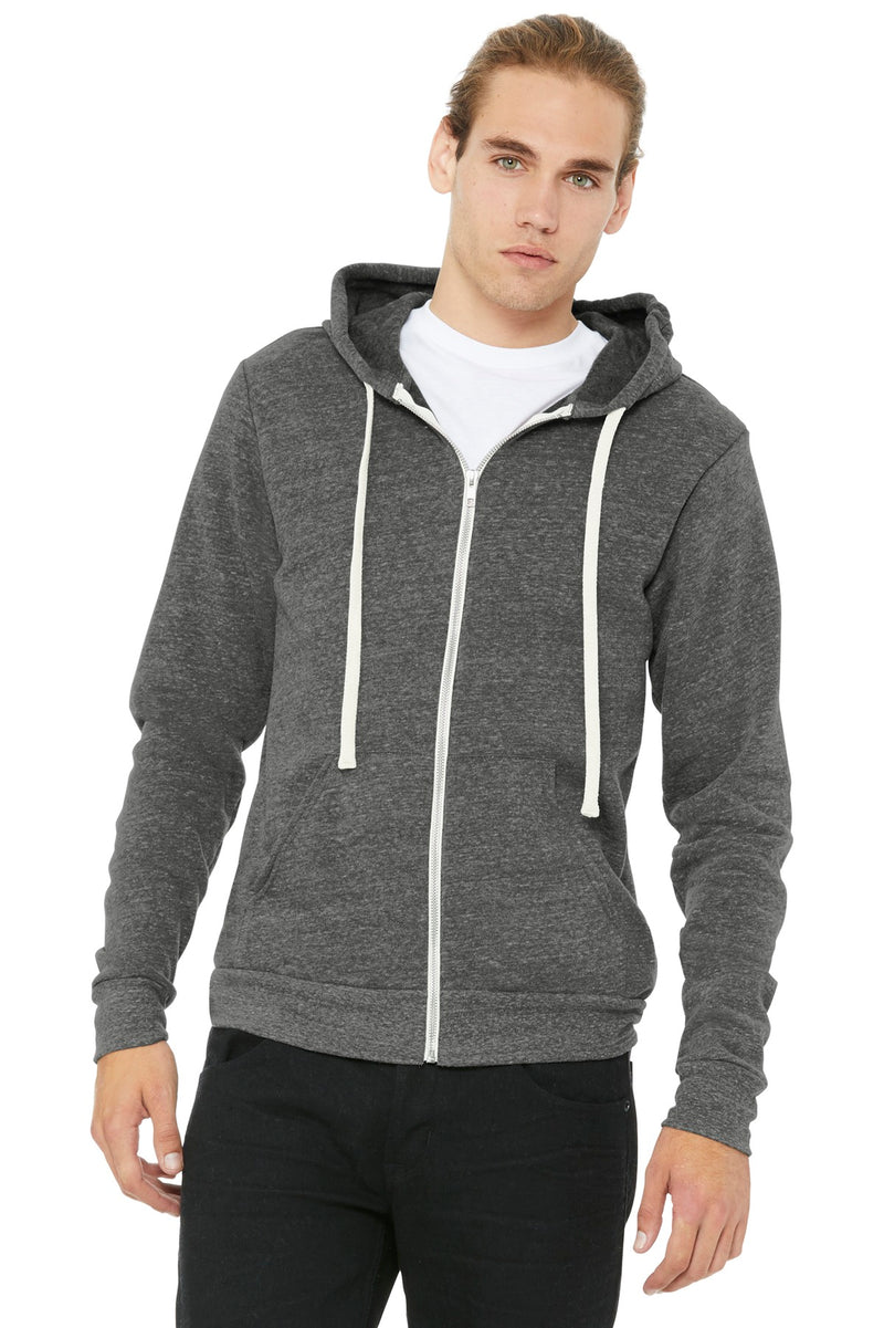 Load image into Gallery viewer, BELLA+CANVAS  Unisex Triblend Sponge Fleece Full-Zip Hoodie. BC3909
