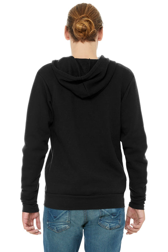 BELLA+CANVAS  Unisex Triblend Sponge Fleece Full-Zip Hoodie. BC3909