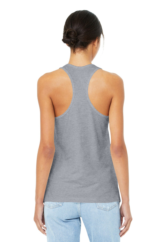 BELLA+CANVAS  Women's Jersey Racerback Tank. BC6008