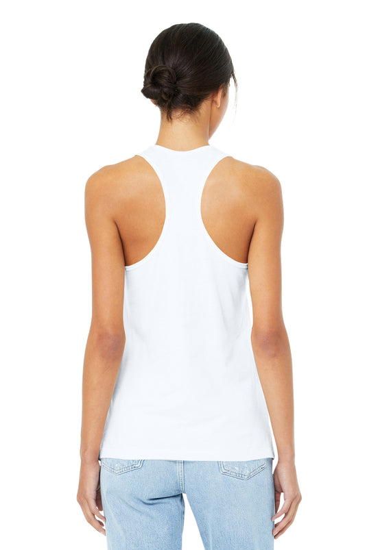 BELLA+CANVAS  Women's Jersey Racerback Tank. BC6008