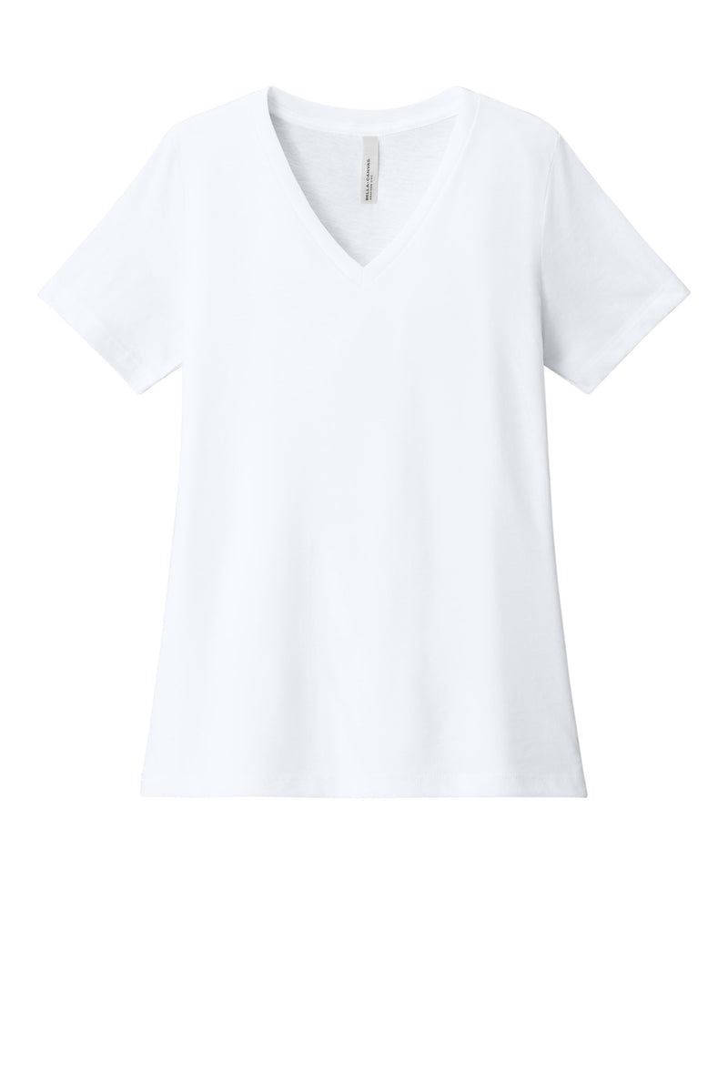 Load image into Gallery viewer, BELLA+CANVAS Women&#39;s Relaxed Heather CVC V-Neck Tee BC6405CVC
