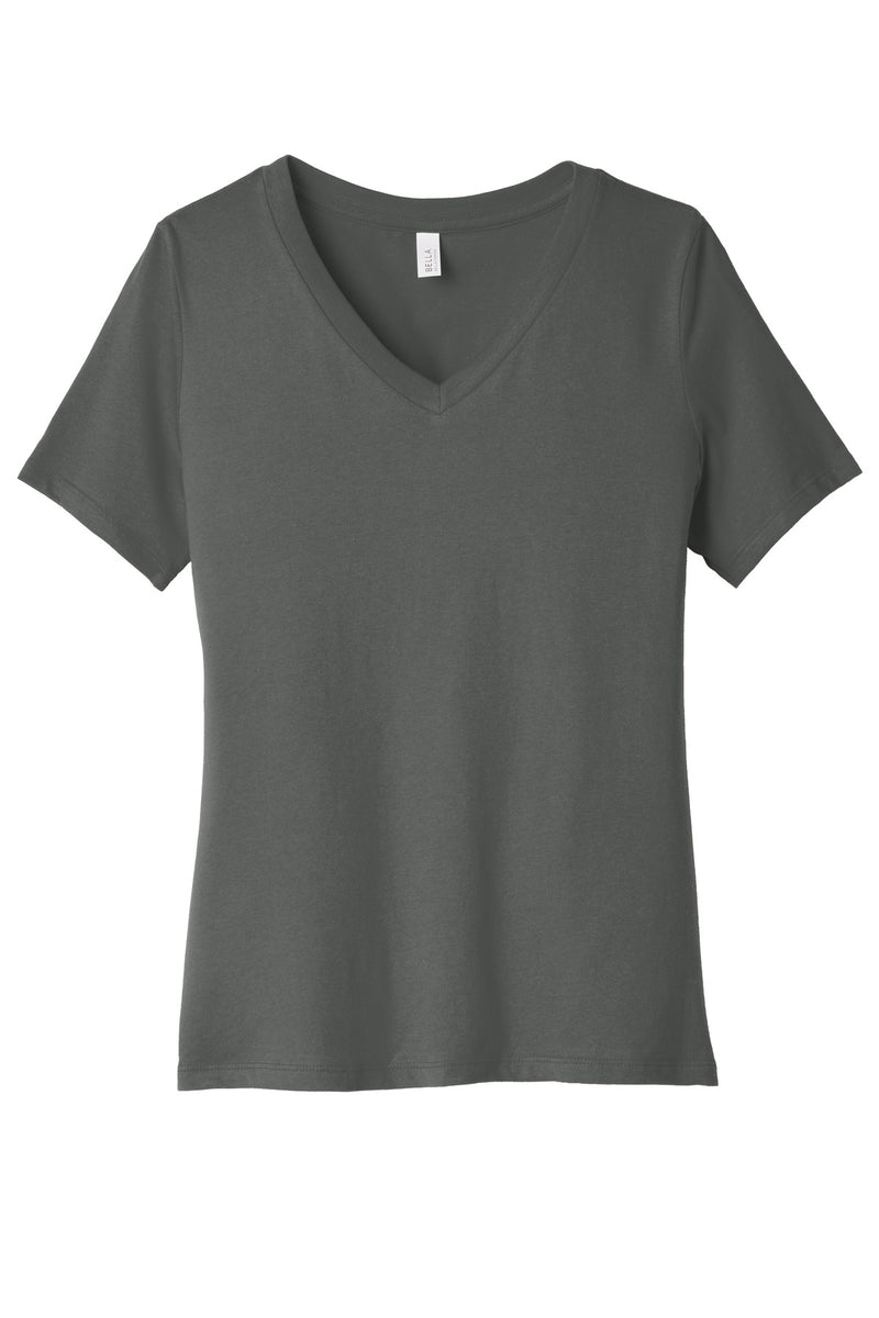 Load image into Gallery viewer, BELLA+CANVAS  Women&#39;s Relaxed Jersey Short Sleeve V-Neck Tee. BC6405
