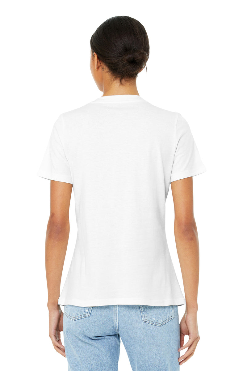 Load image into Gallery viewer, BELLA+CANVAS  Women&#39;s Relaxed Jersey Short Sleeve V-Neck Tee. BC6405
