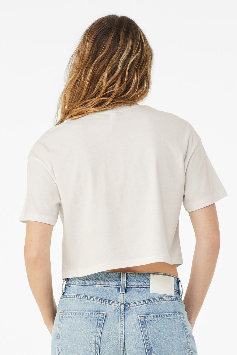 Load image into Gallery viewer, BELLA+CANVAS Women&#39;s Jersey Crop Tee BC6482
