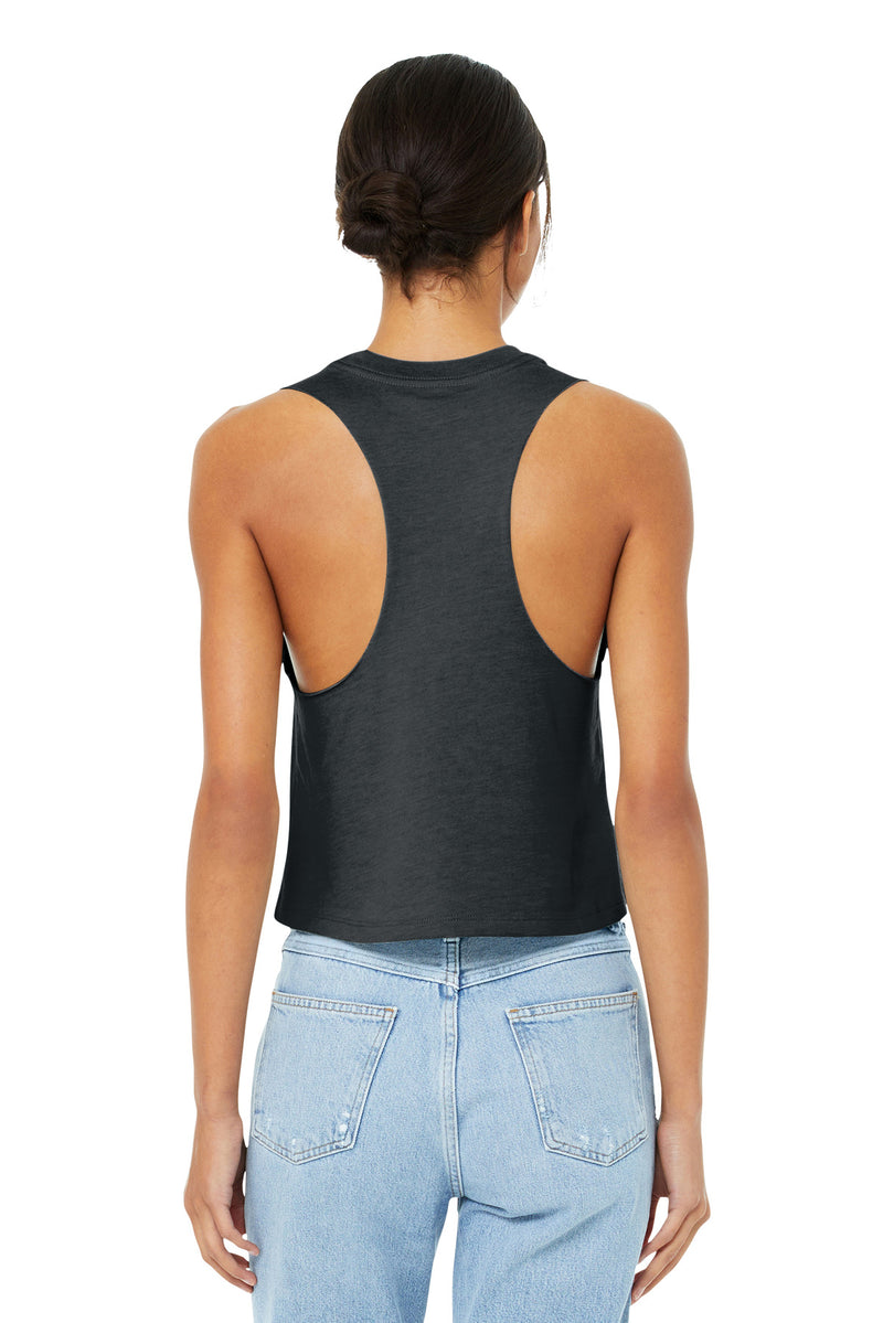 Load image into Gallery viewer, BELLA+CANVAS  Women&#39;s Racerback Cropped Tank. BC6682
