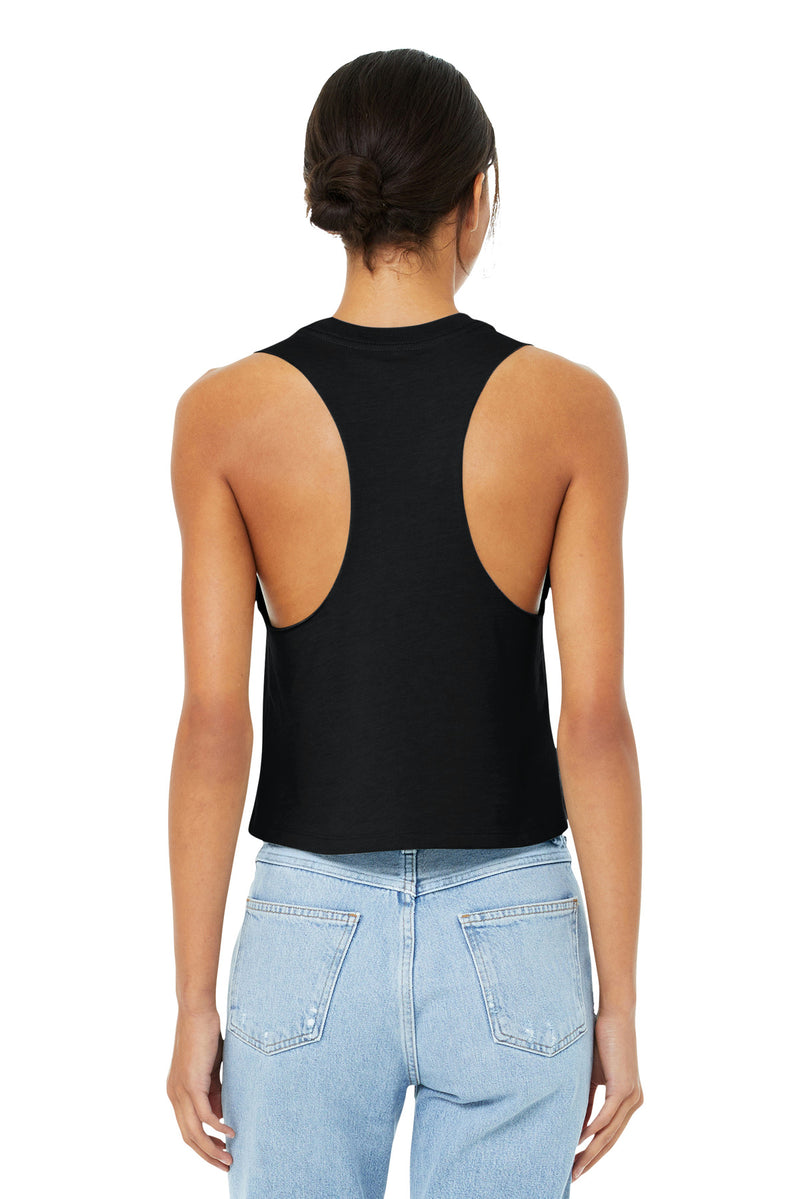 Load image into Gallery viewer, BELLA+CANVAS  Women&#39;s Racerback Cropped Tank. BC6682
