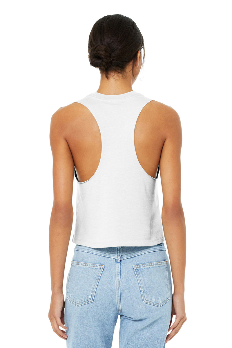 Load image into Gallery viewer, BELLA+CANVAS  Women&#39;s Racerback Cropped Tank. BC6682
