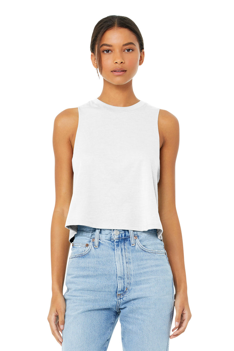 Load image into Gallery viewer, BELLA+CANVAS  Women&#39;s Racerback Cropped Tank. BC6682
