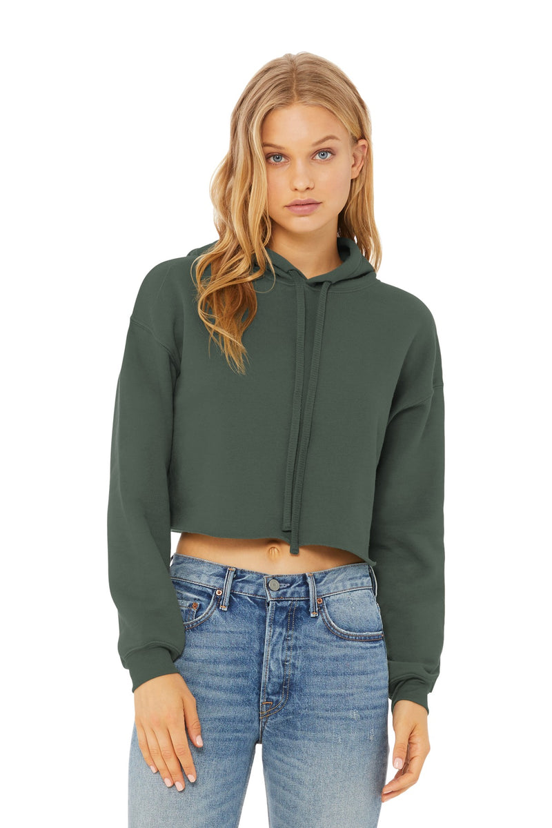 Load image into Gallery viewer, BELLA+CANVAS  Women&#39;s Sponge Fleece Cropped Fleece Hoodie. BC7502
