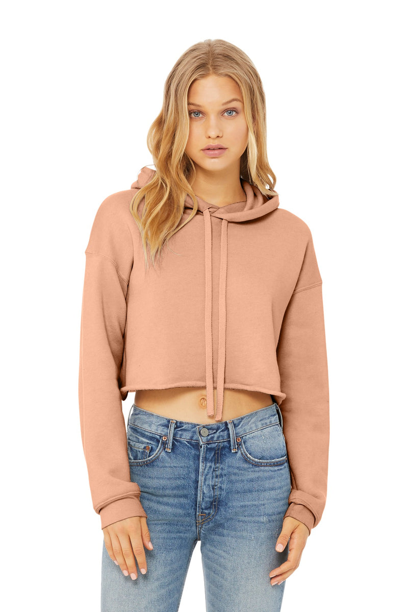 Load image into Gallery viewer, BELLA+CANVAS  Women&#39;s Sponge Fleece Cropped Fleece Hoodie. BC7502
