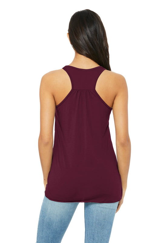 BELLA+CANVAS  Women's Flowy Racerback Tank. BC8800