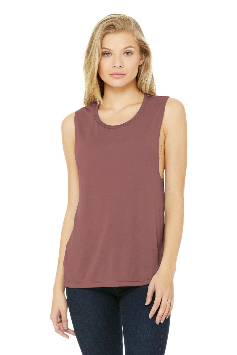 Load image into Gallery viewer, BELLA+CANVAS  Women&#39;s Flowy Scoop Muscle Tank. BC8803
