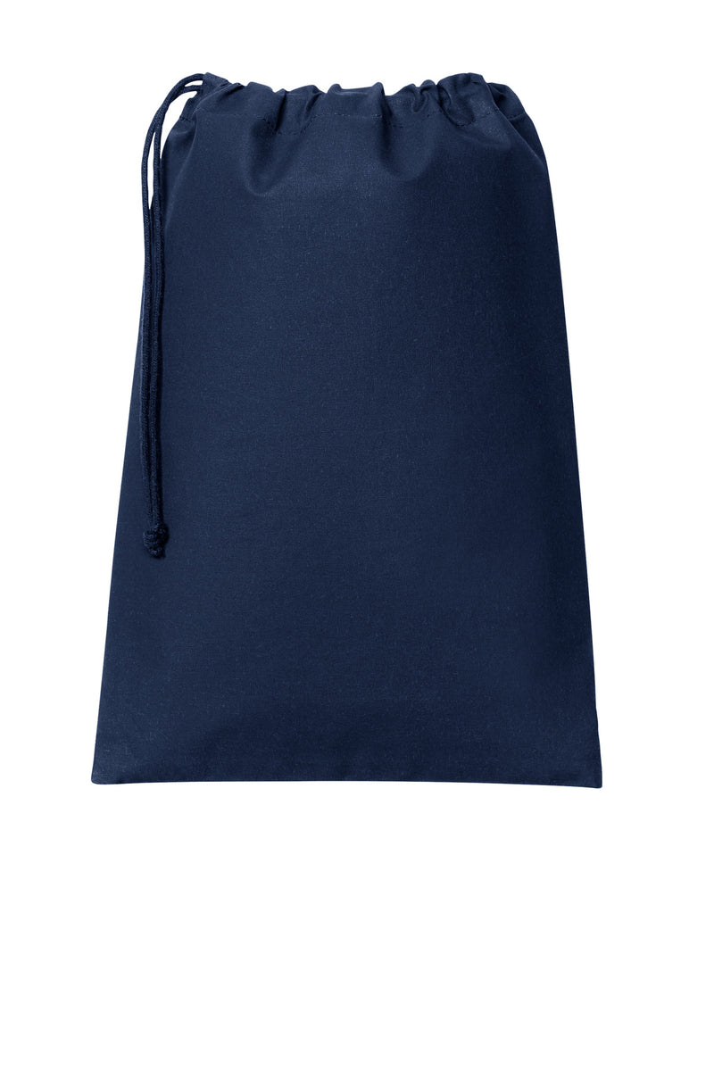 Load image into Gallery viewer, Port Authority Core Cotton Drawstring Bag BG0350

