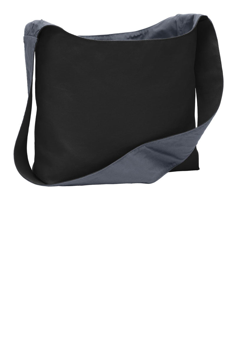 Load image into Gallery viewer, Port Authority Cotton Canvas Sling Bag. BG405
