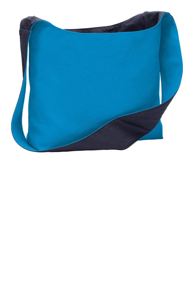 Load image into Gallery viewer, Port Authority Cotton Canvas Sling Bag. BG405

