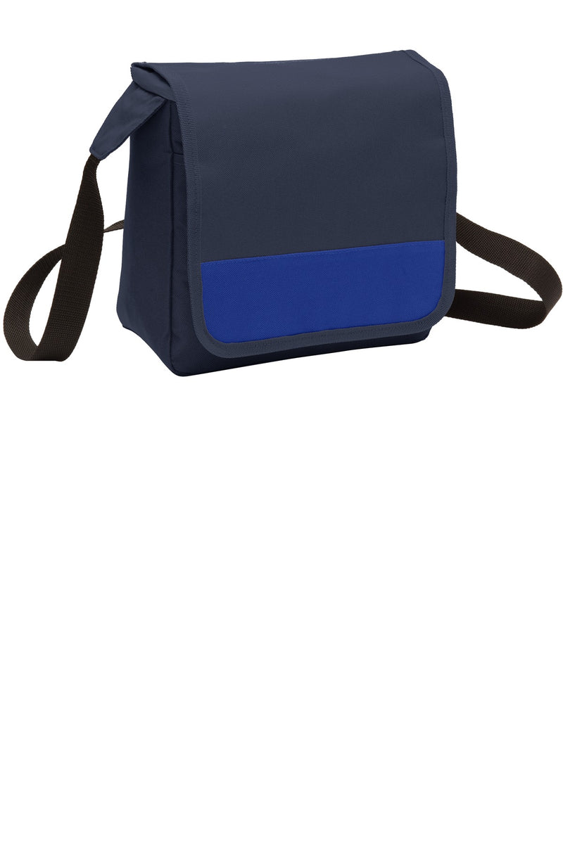 Load image into Gallery viewer, Port Authority Lunch Cooler Messenger. BG753
