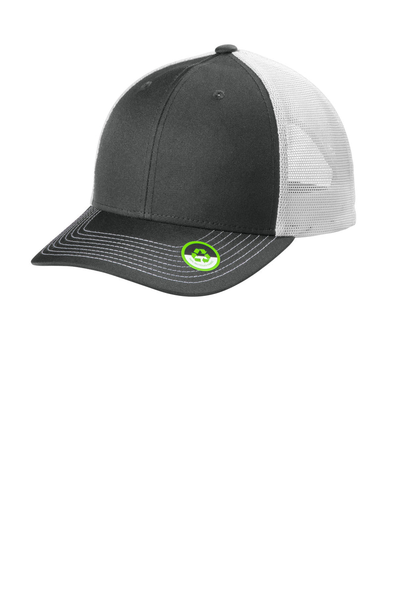 Load image into Gallery viewer, Port Authority Eco Snapback Trucker Cap C112ECO
