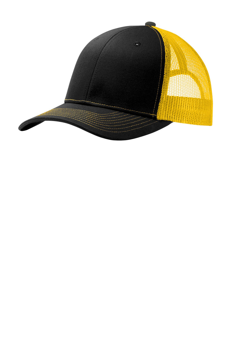 Load image into Gallery viewer, Port Authority Snapback Trucker Cap. C112
