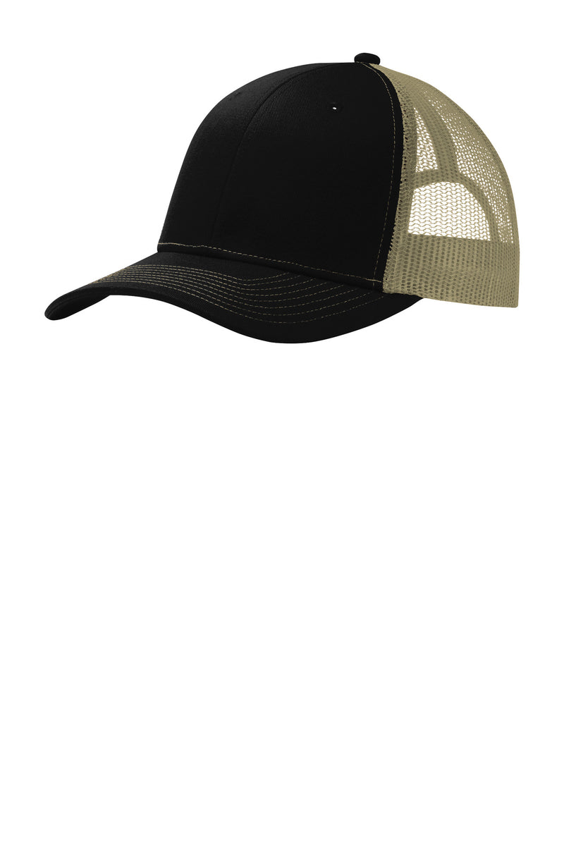 Load image into Gallery viewer, Port Authority Snapback Trucker Cap. C112
