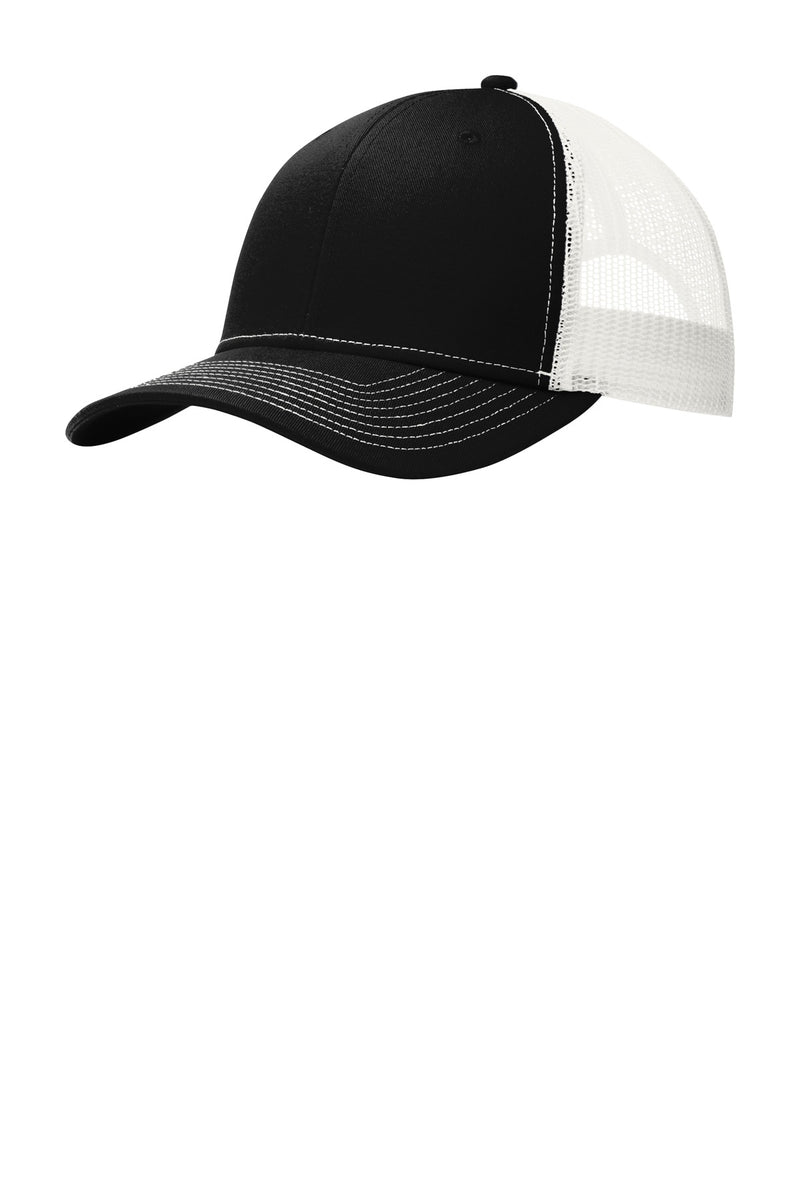 Load image into Gallery viewer, Port Authority Snapback Trucker Cap. C112

