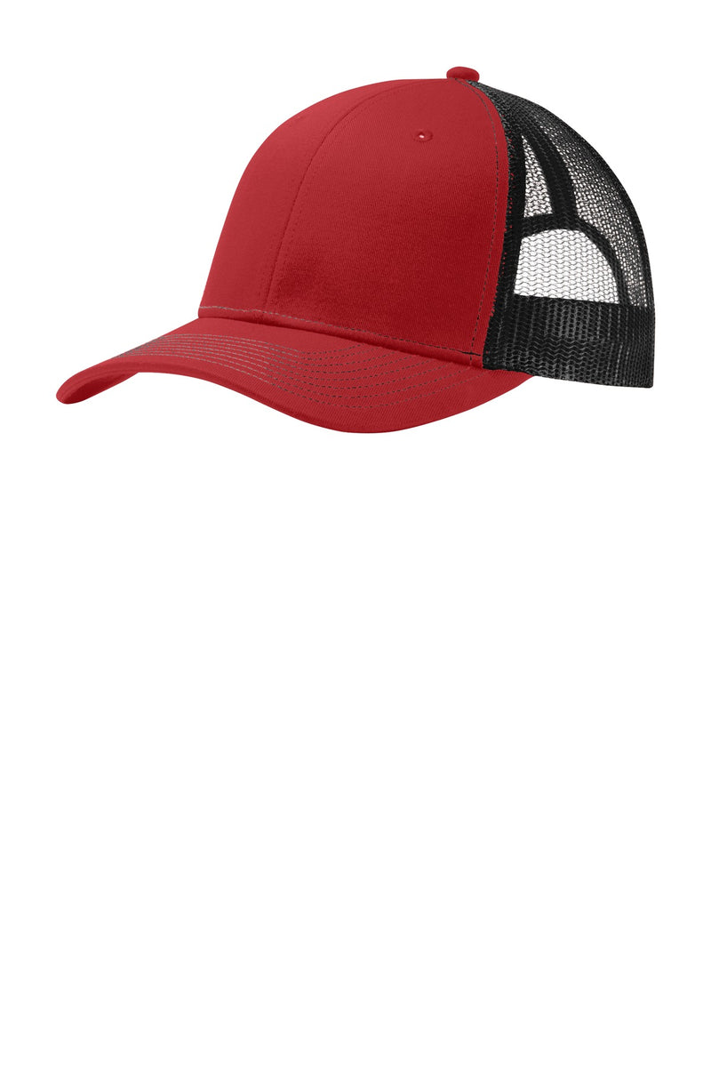Load image into Gallery viewer, Port Authority Snapback Trucker Cap. C112
