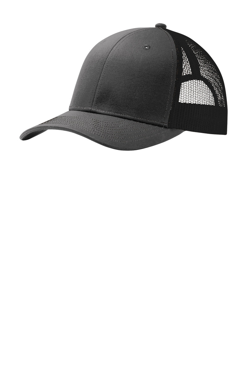 Load image into Gallery viewer, Port Authority Snapback Trucker Cap. C112
