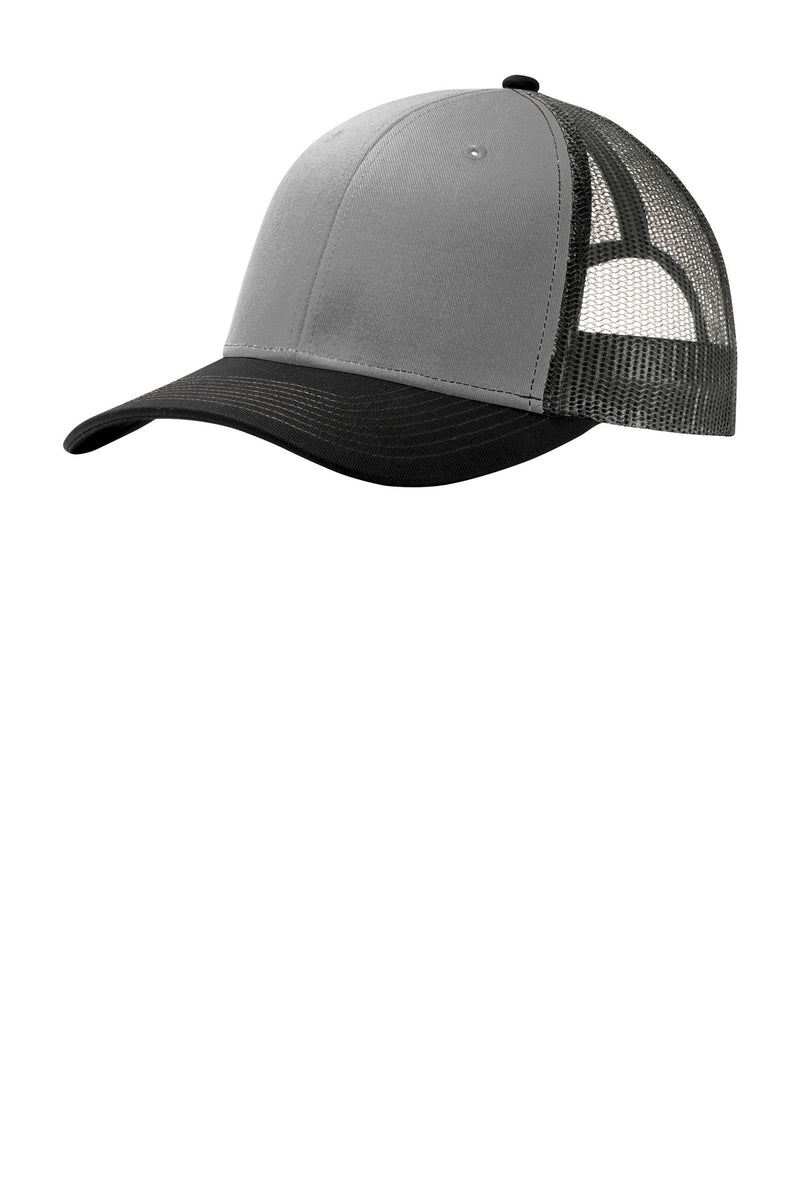 Load image into Gallery viewer, Port Authority Snapback Trucker Cap. C112
