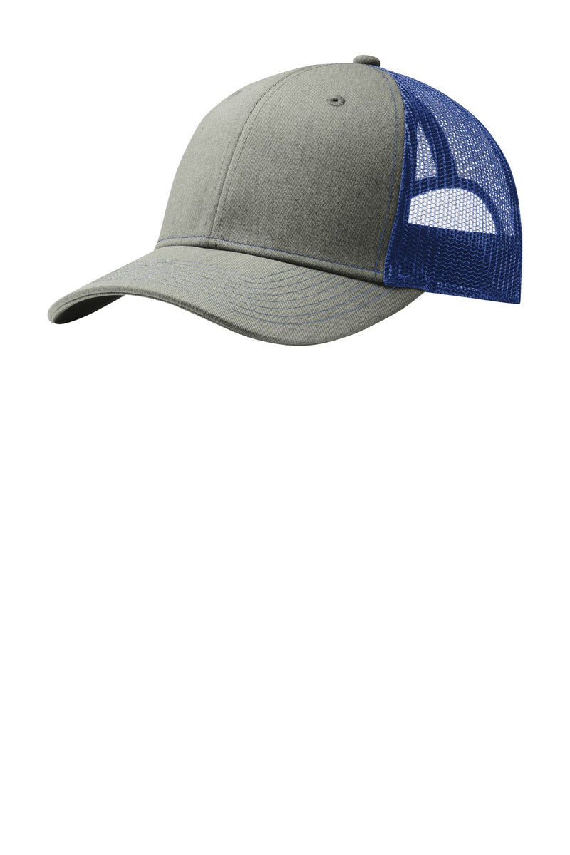 Load image into Gallery viewer, Port Authority Snapback Trucker Cap. C112
