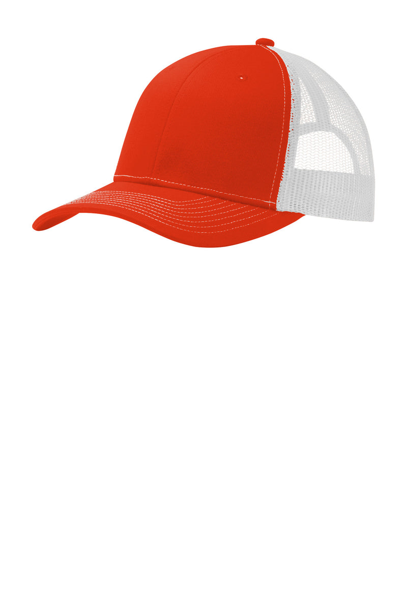 Load image into Gallery viewer, Port Authority Snapback Trucker Cap. C112
