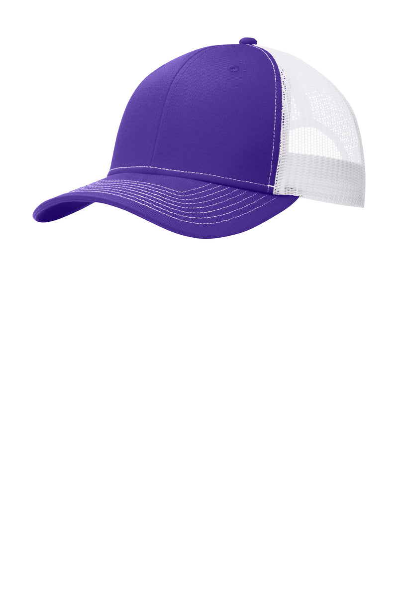 Load image into Gallery viewer, Port Authority Snapback Trucker Cap. C112
