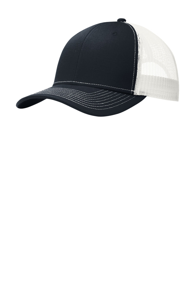 Load image into Gallery viewer, Port Authority Snapback Trucker Cap. C112
