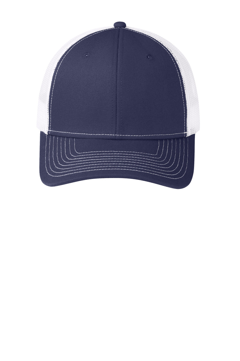 Load image into Gallery viewer, Port Authority Snapback Trucker Cap. C112
