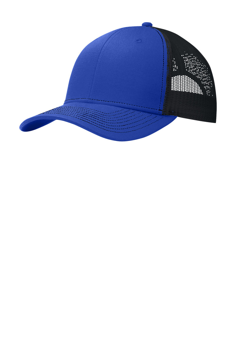 Load image into Gallery viewer, Port Authority Snapback Trucker Cap. C112
