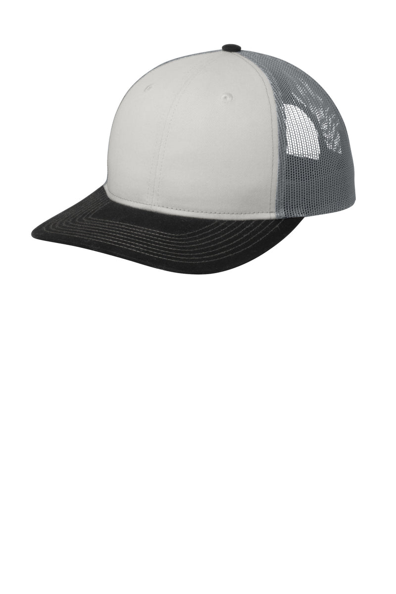 Load image into Gallery viewer, Port Authority Snapback Trucker Cap. C112
