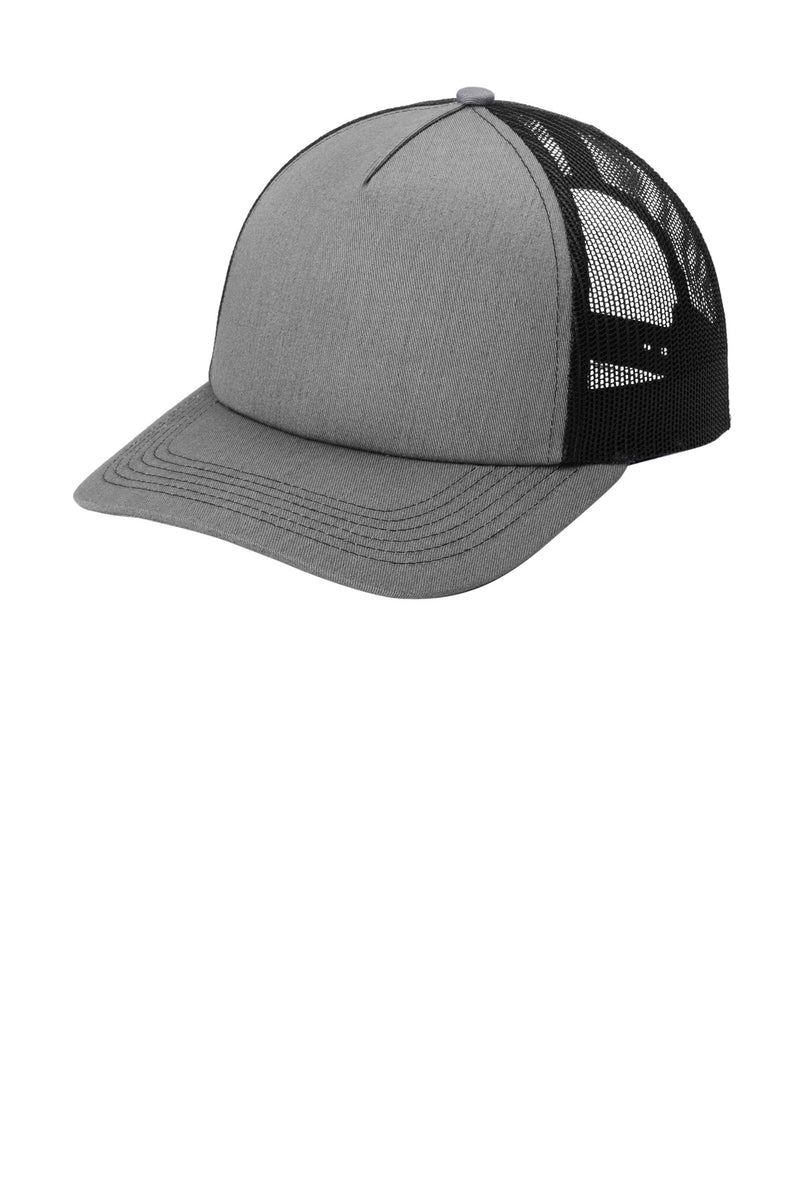 Load image into Gallery viewer, Port Authority Low-Profile Snapback 5-Panel Trucker Cap C115LP
