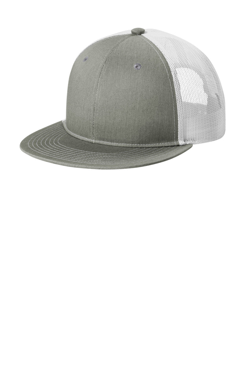 Load image into Gallery viewer, Port Authority Snapback Flat Bill Trucker Cap C117
