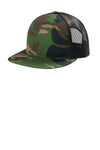 Port Authority Snapback Flat Bill Trucker Cap C117