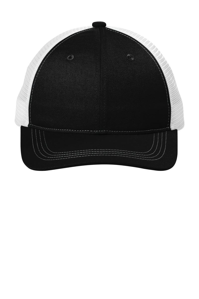 Load image into Gallery viewer, Port Authority Unstructured Snapback Trucker Cap C119
