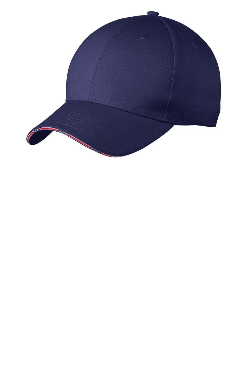 Load image into Gallery viewer, Port Authority Americana Flag Sandwich Cap. C829
