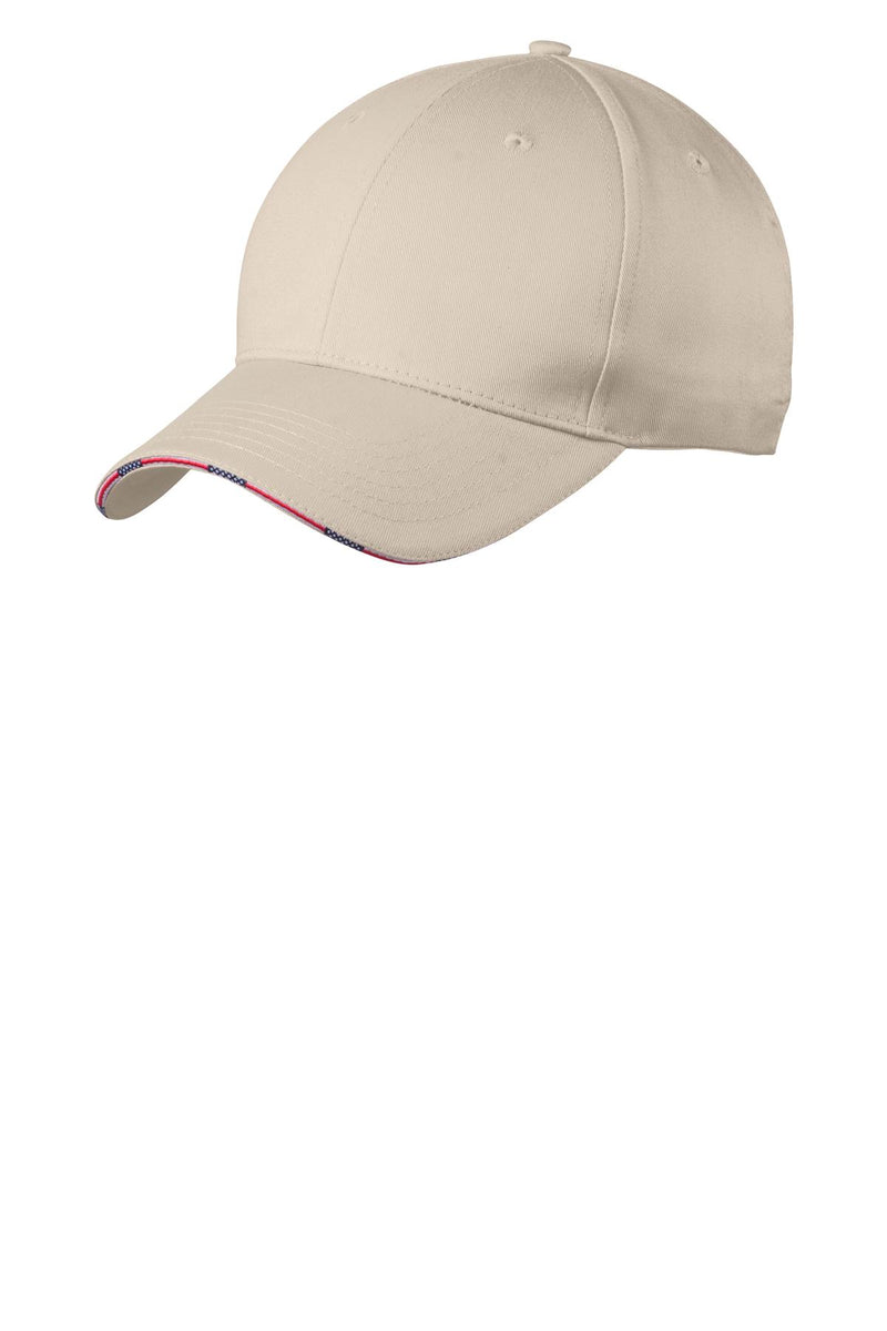 Load image into Gallery viewer, Port Authority Americana Flag Sandwich Cap. C829
