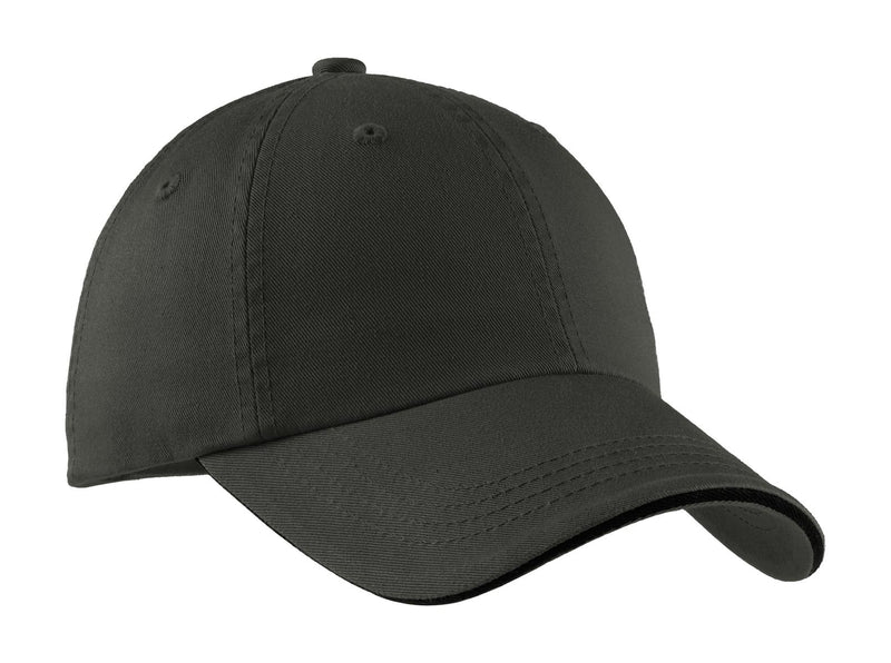 Load image into Gallery viewer, Port Authority Sandwich Bill Cap with Striped Closure.  C830
