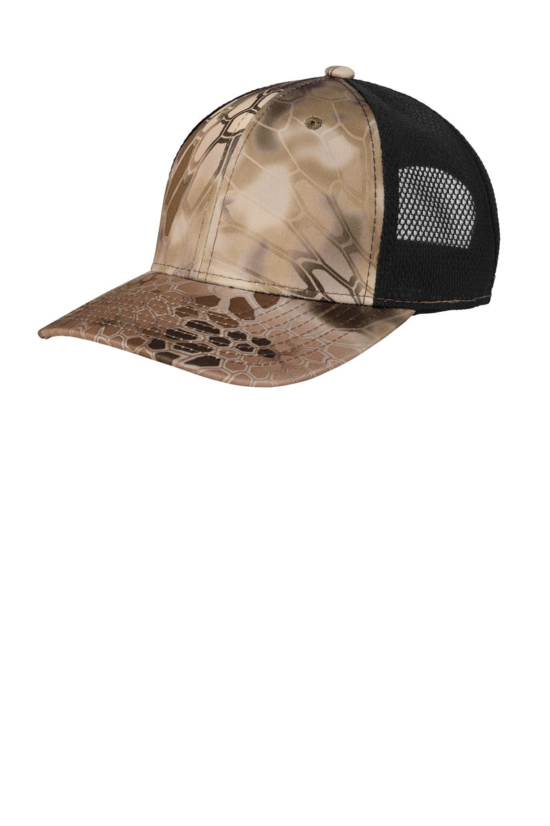 Load image into Gallery viewer, Port Authority  Performance Camouflage Mesh Back Snapback Cap C892
