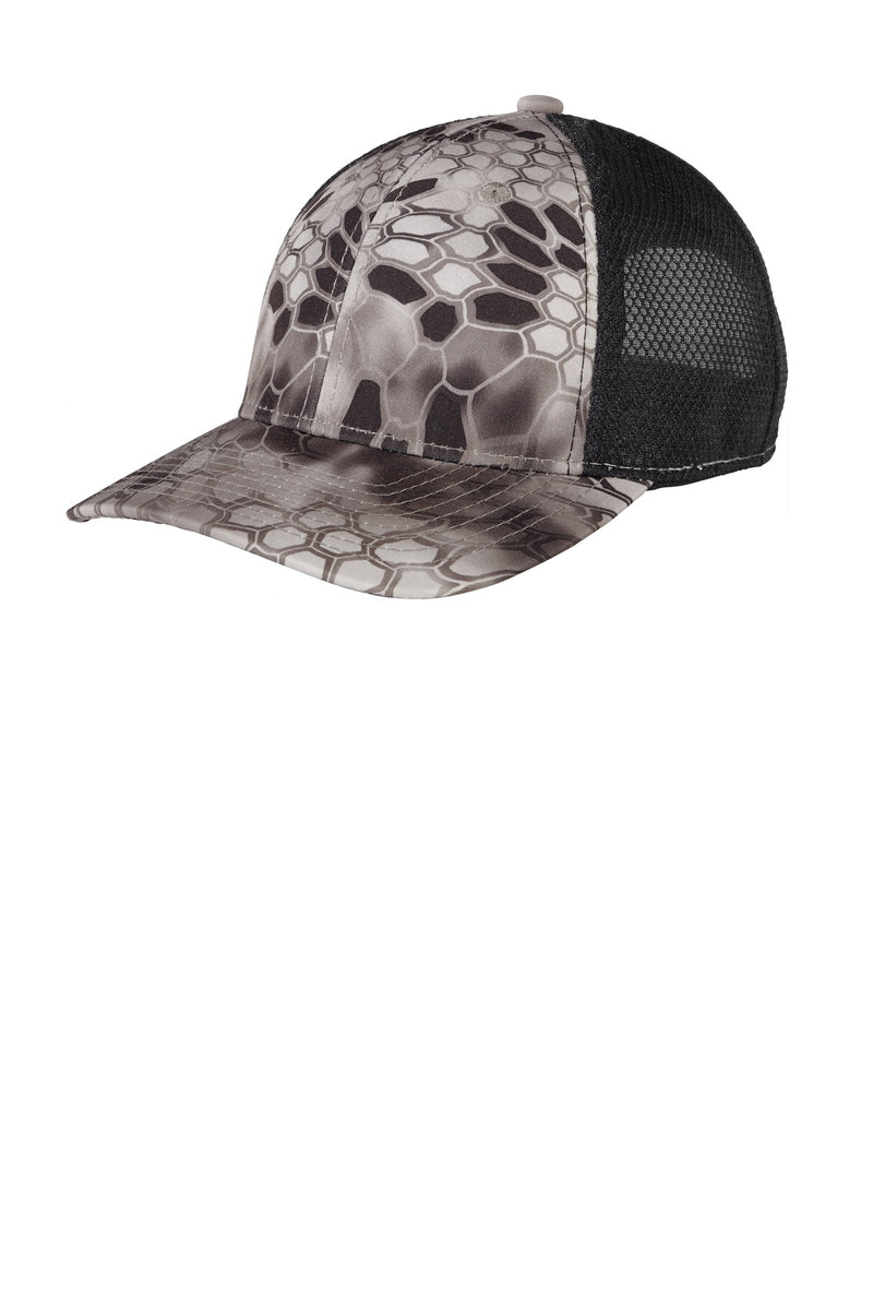 Load image into Gallery viewer, Port Authority  Performance Camouflage Mesh Back Snapback Cap C892
