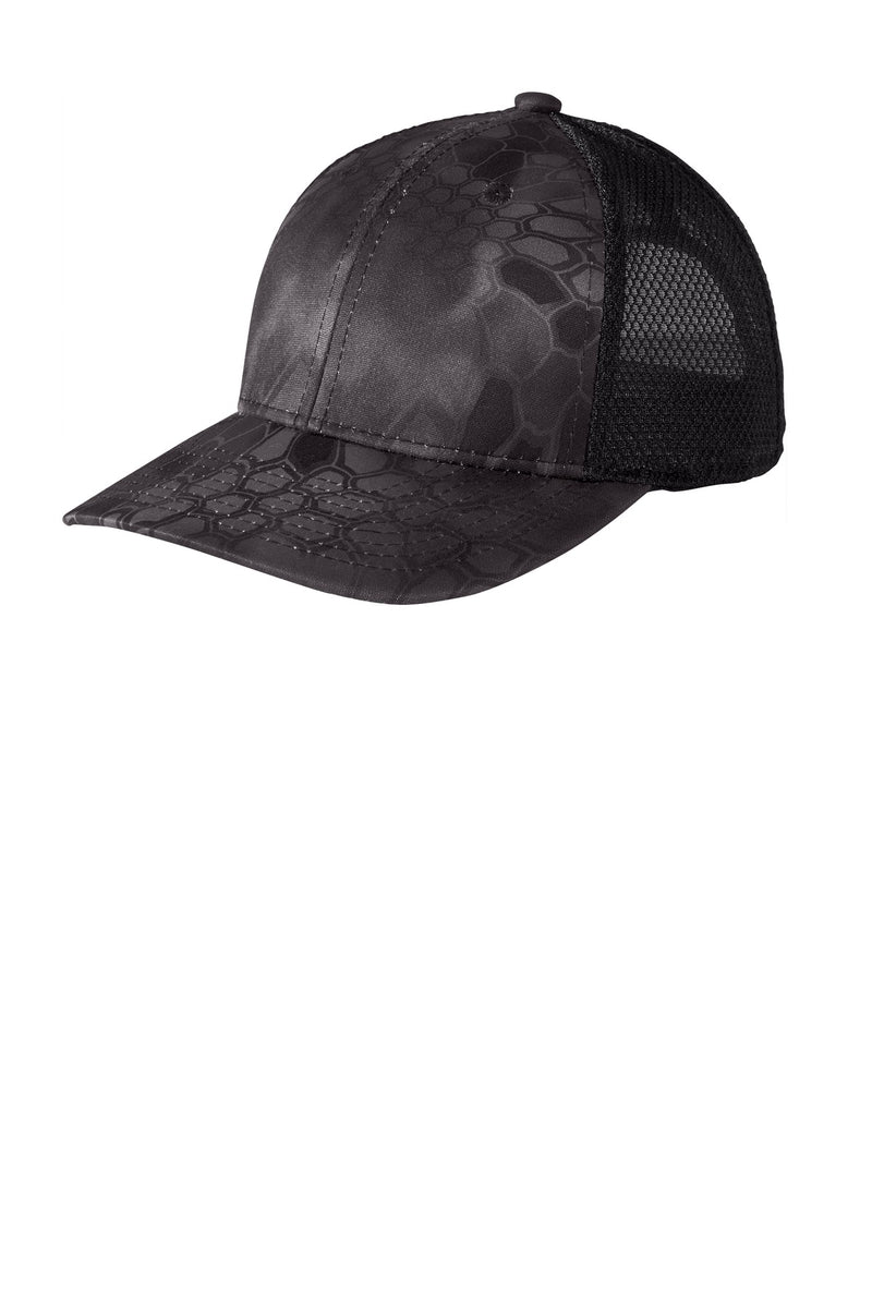 Load image into Gallery viewer, Port Authority  Performance Camouflage Mesh Back Snapback Cap C892
