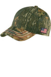 Port & Co Americana Contrast Stitch Camouflage Cap. C909