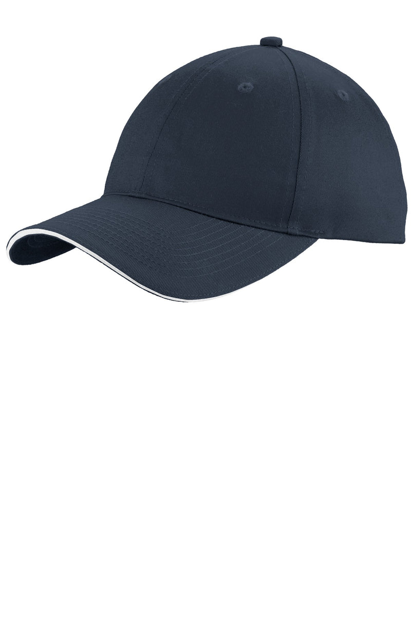 Load image into Gallery viewer, Port &amp; Co Unstructured Sandwich Bill Cap. C919
