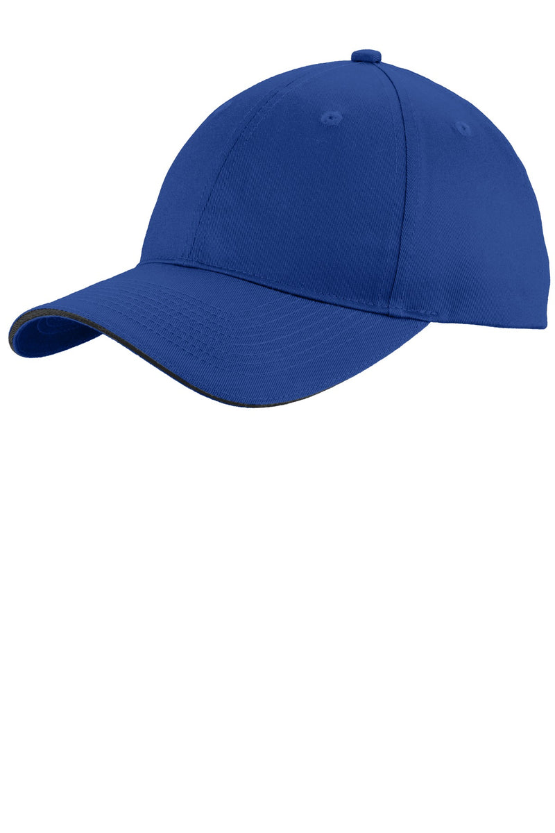 Load image into Gallery viewer, Port &amp; Co Unstructured Sandwich Bill Cap. C919
