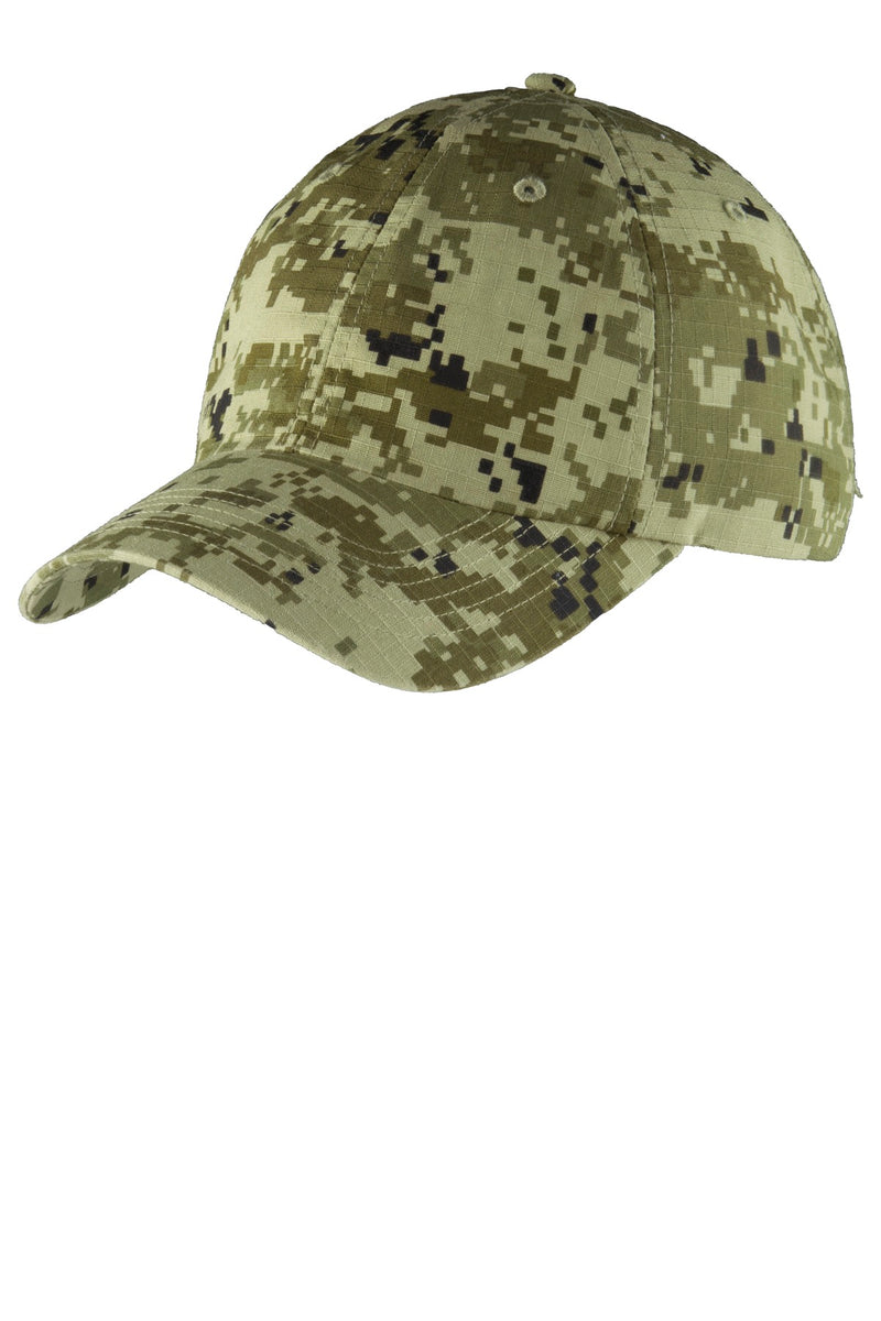 Load image into Gallery viewer, Port Authority Digital Ripstop Camouflage Cap. C925
