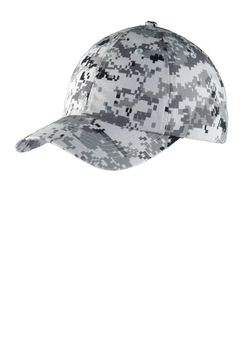 Load image into Gallery viewer, Port Authority Digital Ripstop Camouflage Cap. C925

