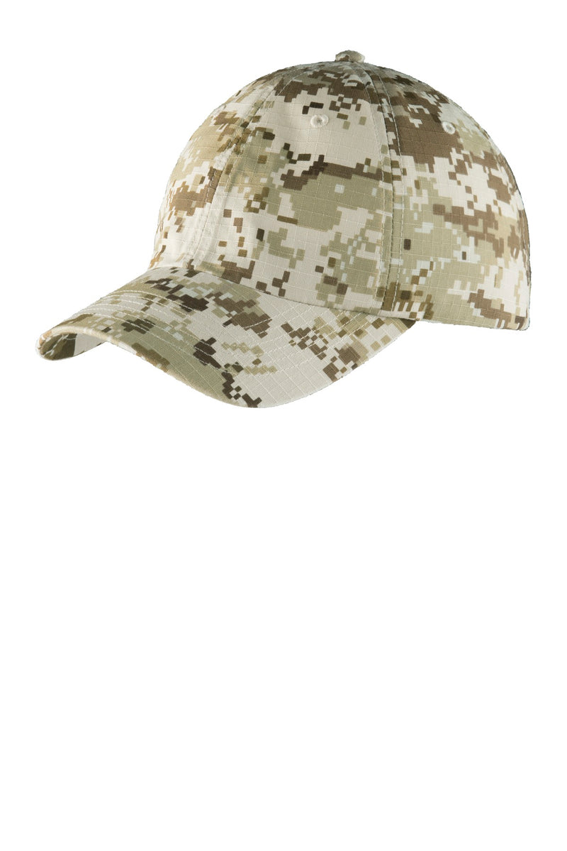 Load image into Gallery viewer, Port Authority Digital Ripstop Camouflage Cap. C925
